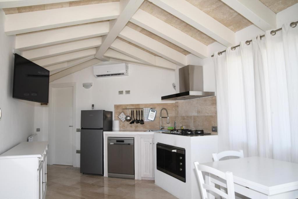 カンニジョネ La Casa Di Ziu Menicuヴィラ エクステリア 写真